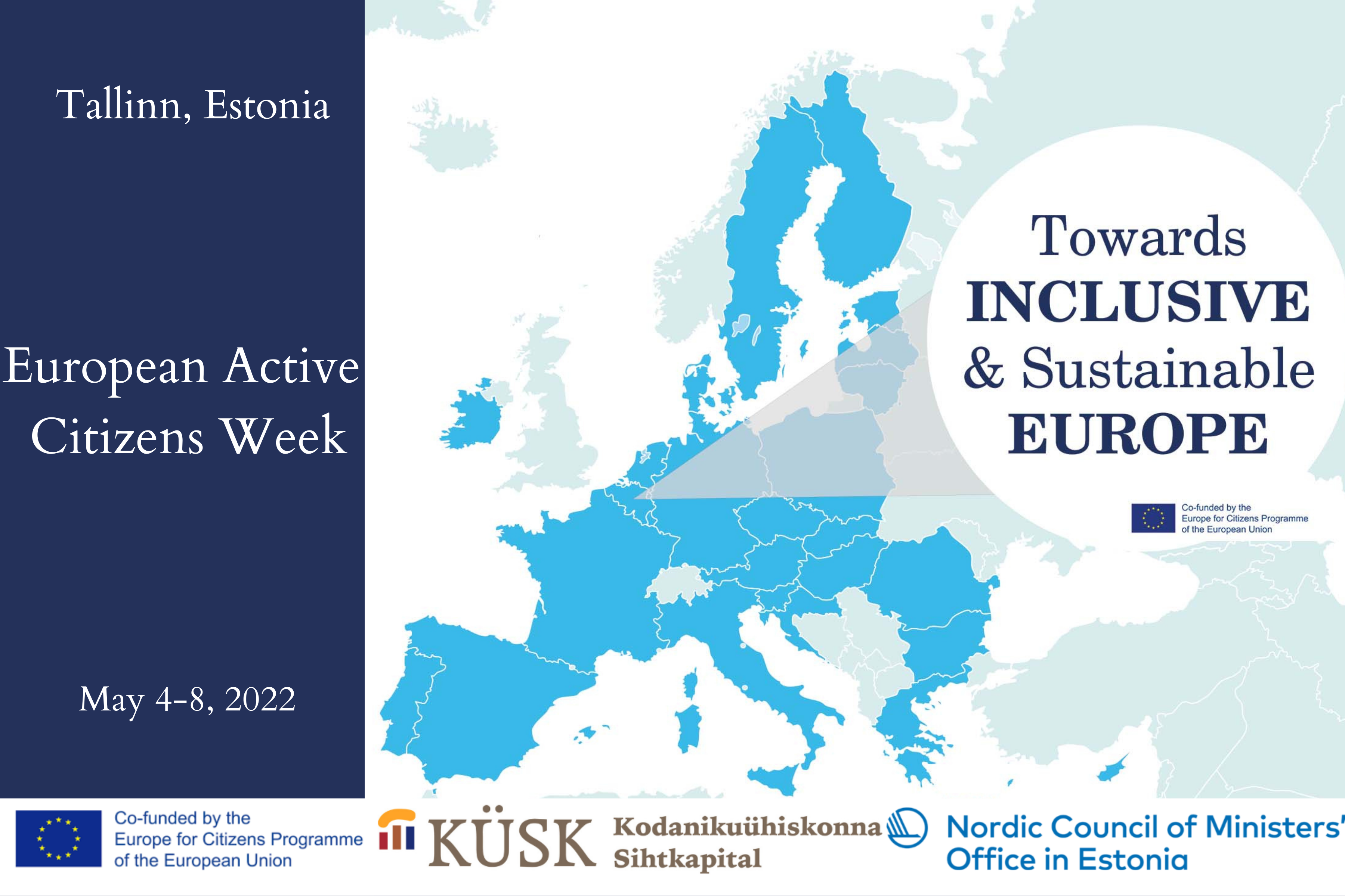 The upcoming final event “European Active Citizens Week/Festival”